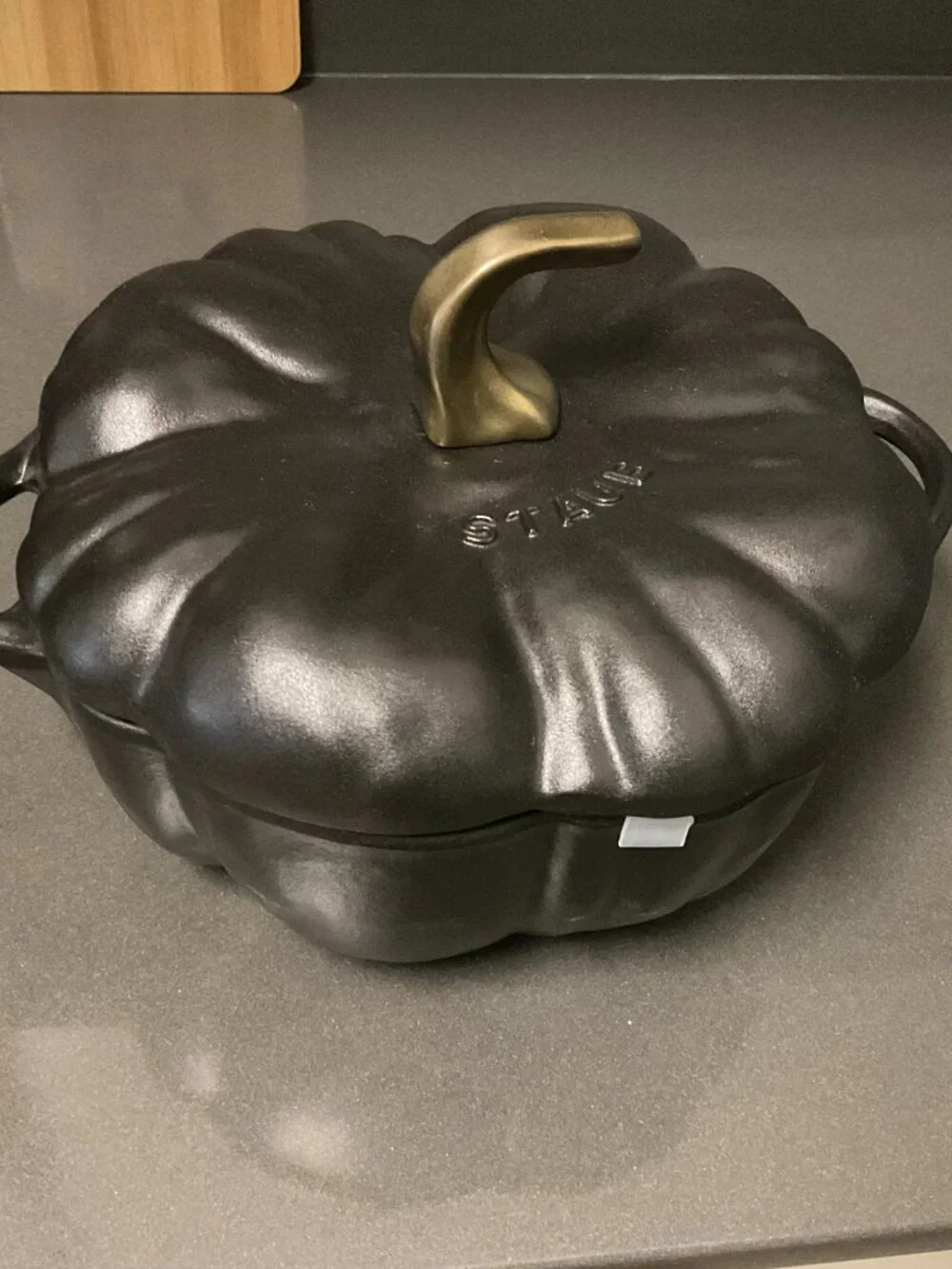 Staub Cast Iron Pumpkin Dutch Oven 3.5-Quart